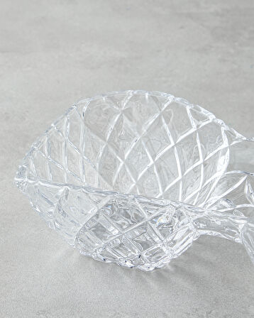 Crux Cam Sunumluk 25,5x13x7 Cm Şeffaf