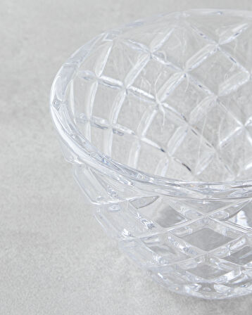 Crux Cam Sunumluk 39,5x15x4+12,5x3,5x8 Cm Şeffaf