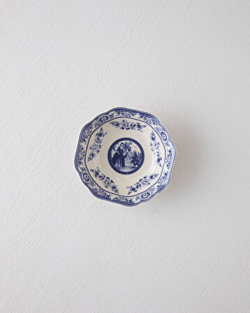 Preston Stoneware Kase 14,5 cm Lacivert