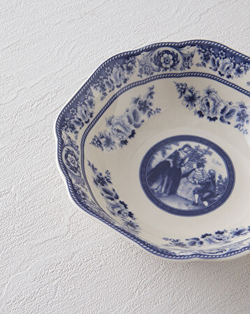 Preston Stoneware Kase 14,5 cm Lacivert