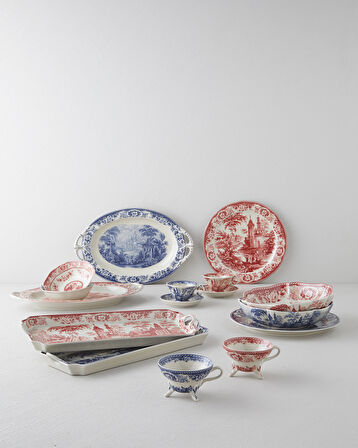 Preston Stoneware Kase 14,5 cm Lacivert