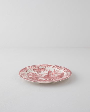 Preston Stoneware Servis Tabağı 26 cm Bordo