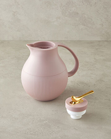 Good Mood Sparrow Cam Plastik Termos 0,95 L Pembe