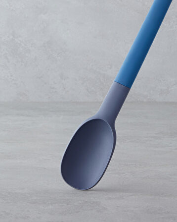 Rachelle Plastik Servis Kaşığı Servis Gereci 32 cm Mavi - Gri