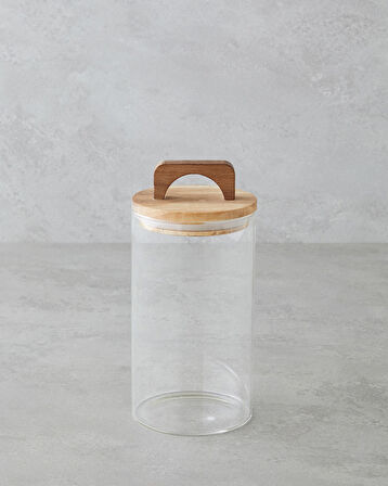 Miria Borosilikat Kavanoz 1200 ml Kahve