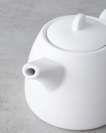 English Home Tea Time Demlik 600 ml Beyaz 