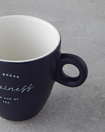 English Home Tea Time Demlik 600 ml Beyaz 