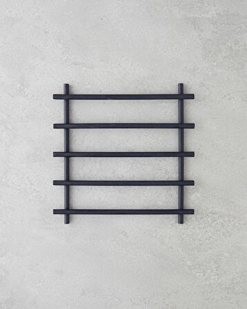 Jimena Metal Nihale Mutfak Gereci 20x20 cm Siyah