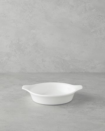 Elise Porselen Sahan Fırın Kabı 17 cm Beyaz