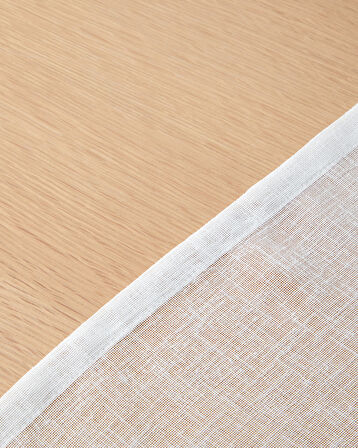 Chimera Polyester Runner 40x140 cm Beyaz - Kırmızı