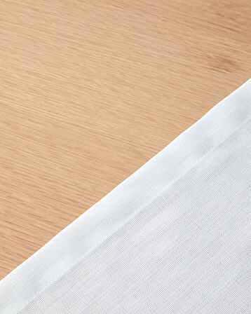 Charmed Polyester Runner 40x140 cm Beyaz - Lacivert
