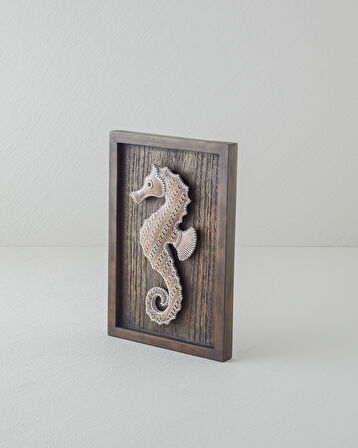 Sea Duvar Aksesuarı 30x20x3 cm Kahve