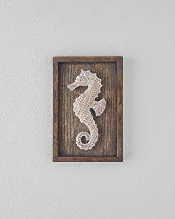Sea Duvar Aksesuarı 30x20x3 cm Kahve