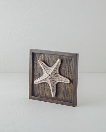 Sea Duvar Aksesuarı 25X25X5 CM Kahve