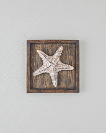Sea Duvar Aksesuarı 25X25X5 CM Kahve