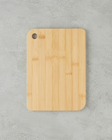 Alia Bambu 2'li Kesme Tahtası 20x28 cm-24x33 cm Natural