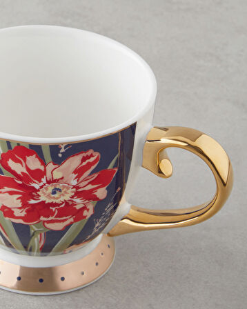 Astrion New Bone China Kupa 460 ml Lacivert