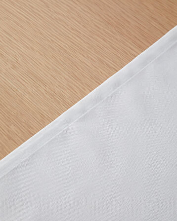 Shellwave Polyester Runner 40x140 cm Beyaz - Mavi