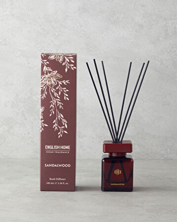 Sandalwood Çubuklu Oda Kokusu 100 ml Bordo
