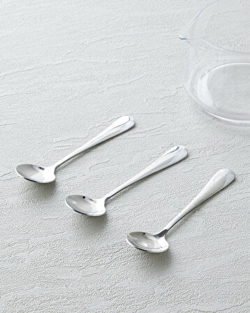 Tyler Cam 3'lü Baharatlik 950 ml Şeffaf