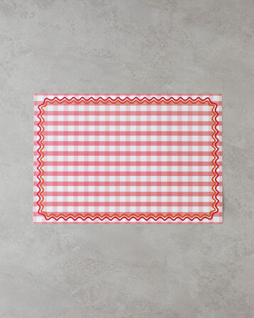 Sommertanz Polipropilen 2'li Amerikan Servis 29x42 cm Kırmızı