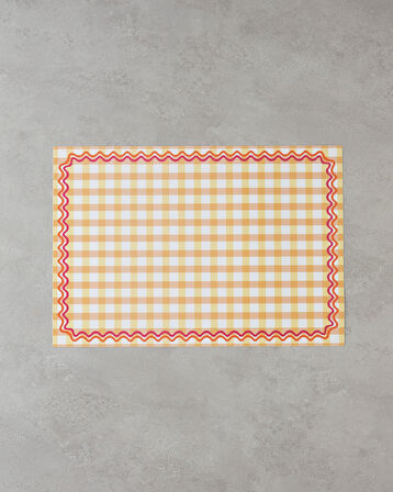 Sommertanz Polipropilen 2'li Amerikan Servis 29x42 cm Sarı