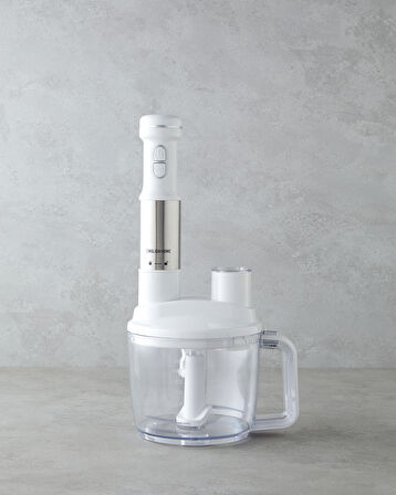 English Home RMB 3001 4 Bıçaklı Multi Blender Seti 1500W Beyaz-Krom