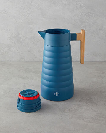 Good Mood Elise Çelik Termos 2 Litre Petrol Mavisi