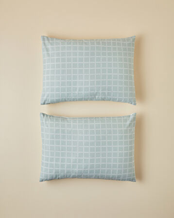 Plaid Zone Pamuklu 2'li Yastık Kılıfı 50x70 cm Yeşil