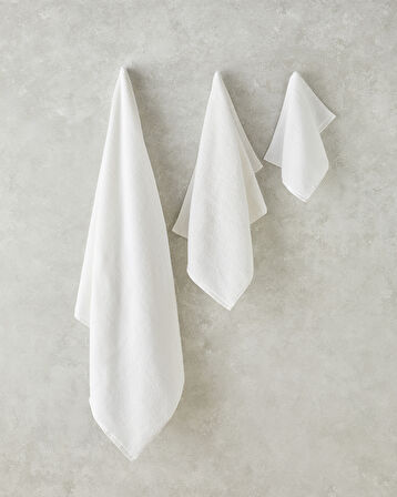 Rosita Microcotton El Havlusu 30x50 cm Beyaz