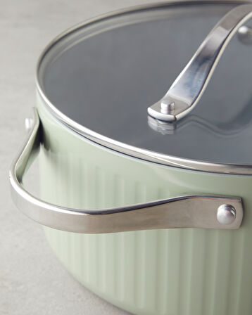 Berlin Fusion Pro Derin Tencere 24 cm Yeşil