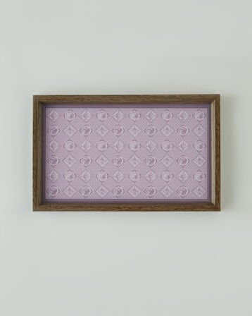 Hera Dekoratif Tepsi 16x26 cm Kırmızı