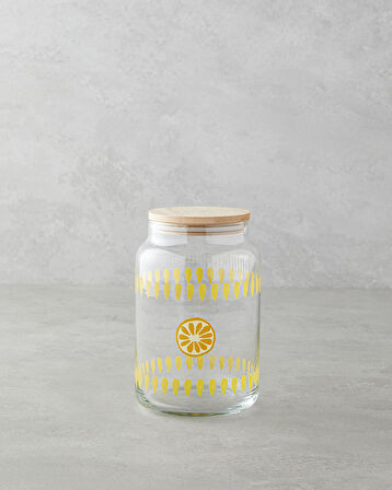 Lemon Cam Kavanoz 970 ml Şeffaf