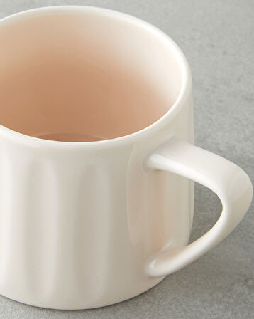 Daphne New Bone China Kupa 320 ml Bej