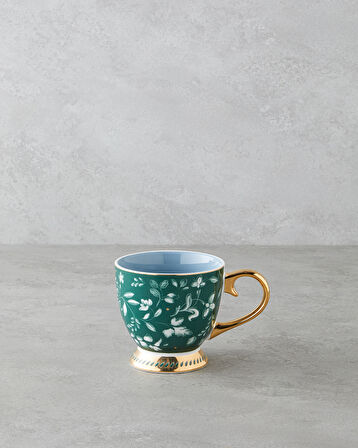 Leafscape New Bone China Kupa 460 ml Yeşil