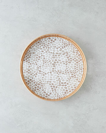 Lapidem PP Tepsi 33 cm Gold