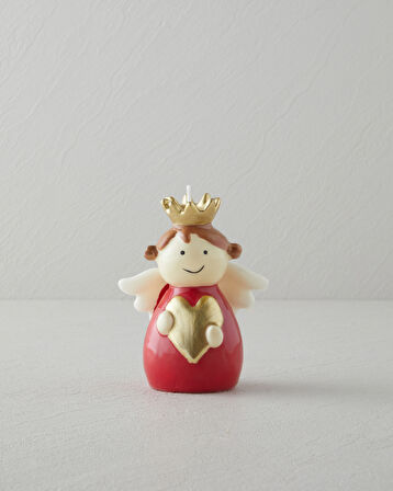 Angela Mum 9x6,5x11 cm Kırmızı