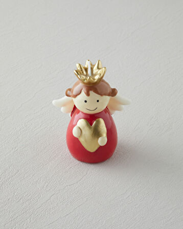 Angela Mum 9x6,5x11 cm Kırmızı