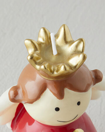 Angela Mum 9x6,5x11 cm Kırmızı