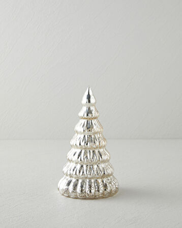 Winter Tree Dekoratif Aydınlatma 10x16 cm Silver