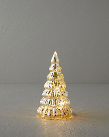 Winter Tree Dekoratif Aydınlatma 10x16 cm Silver