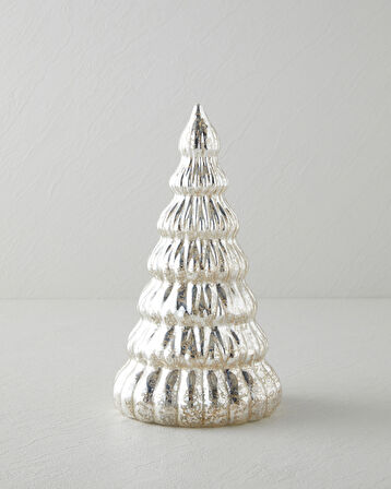 Winter Tree Dekoratif Aydınlatma 12,5x25 cm Silver