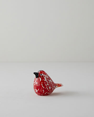 Love Bird Biblo 9,5x5,5x6 cm Kırmızı
