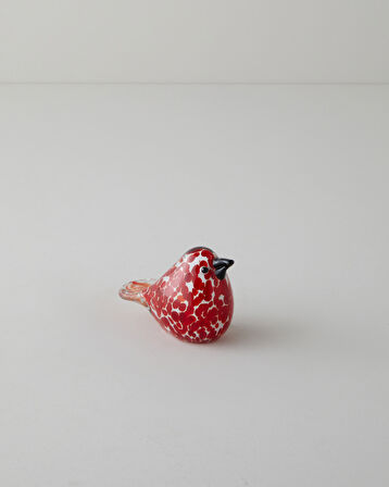 Love Bird Biblo 9,5x5,5x6 cm Kırmızı