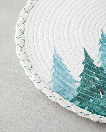 Pineglow Polyester Amerikan Servis 38 cm Yeşil