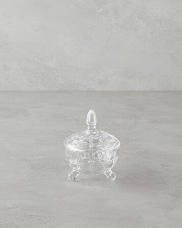 Candessa Cam Şekerlik 12x10,5 cm Şeffaf