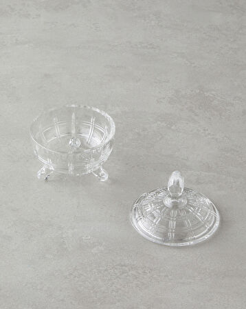 Candessa Cam Şekerlik 12x10,5 cm Şeffaf