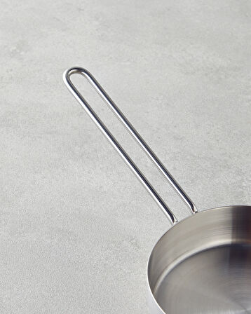 SauceMate Paslanmaz Çelik Sos Tava 12 cm Silver
