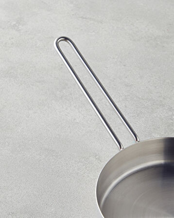 SauceMate Paslanmaz Çelik Sos Tava 14 cm Silver