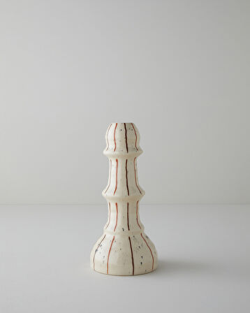 Lilie Şamdan 25,5 cm Krem